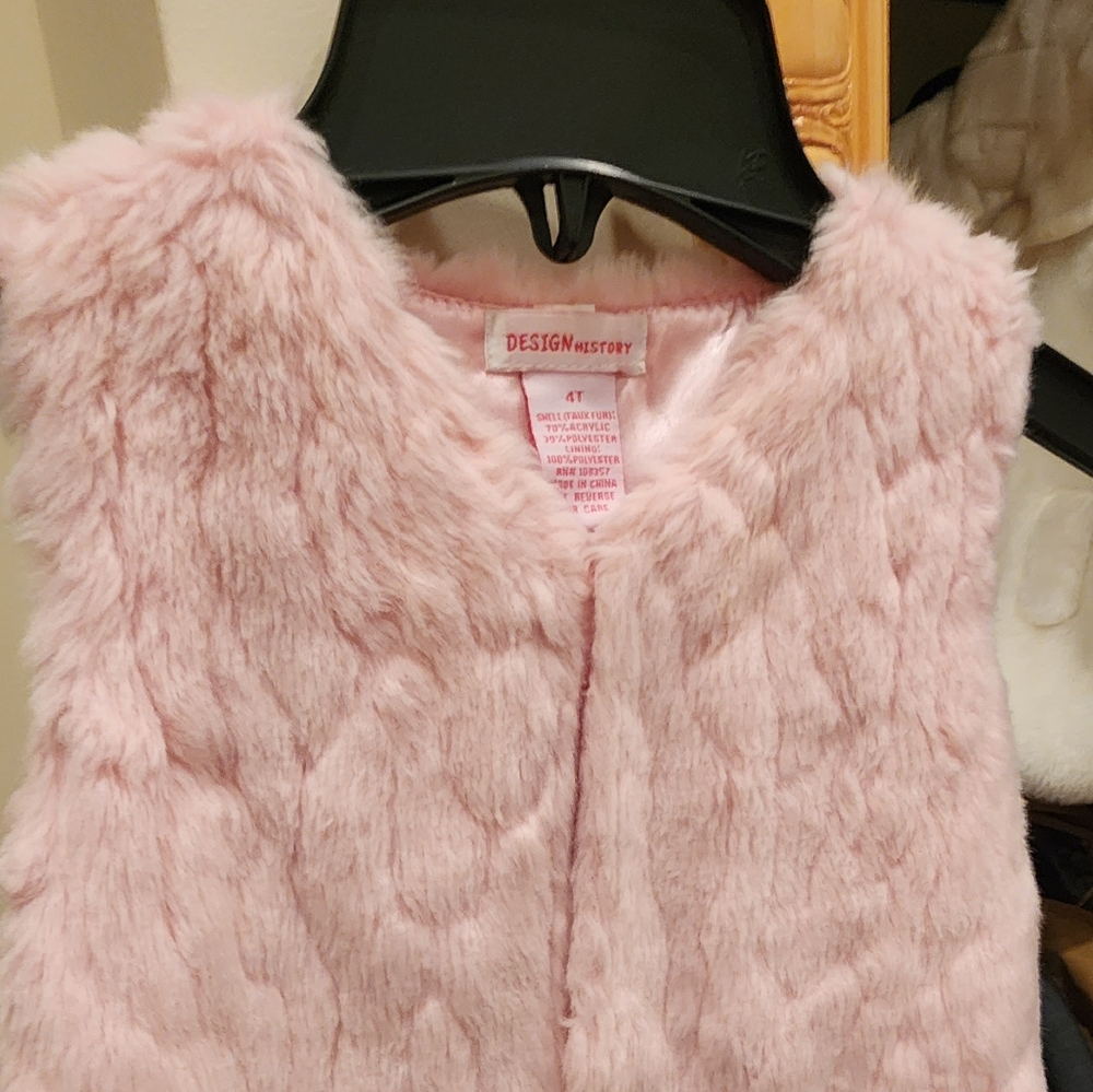 Toddler pink vest